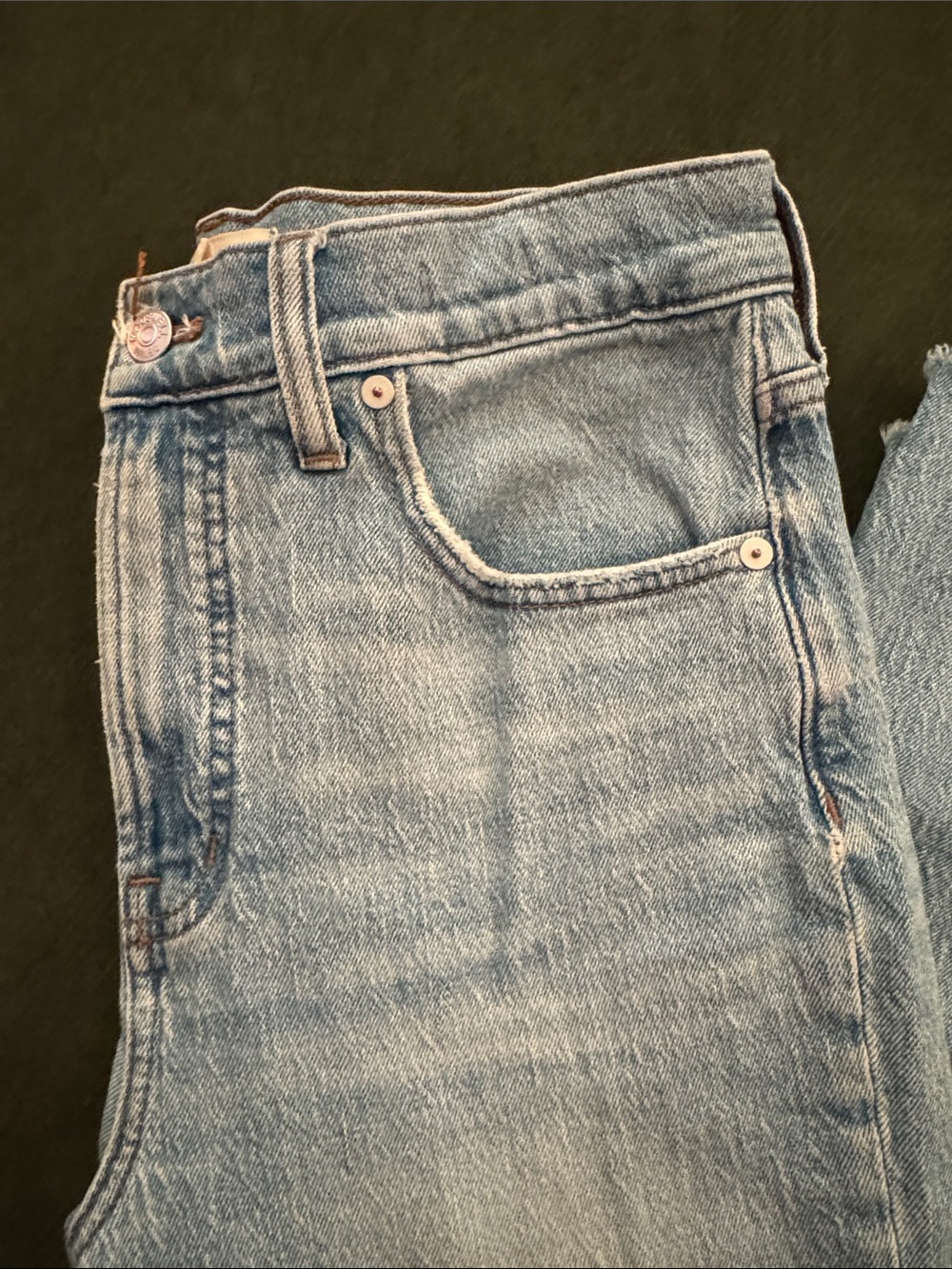 Madewell, the perfect vintage jeans ripped size 29 - Picture 2 of 9